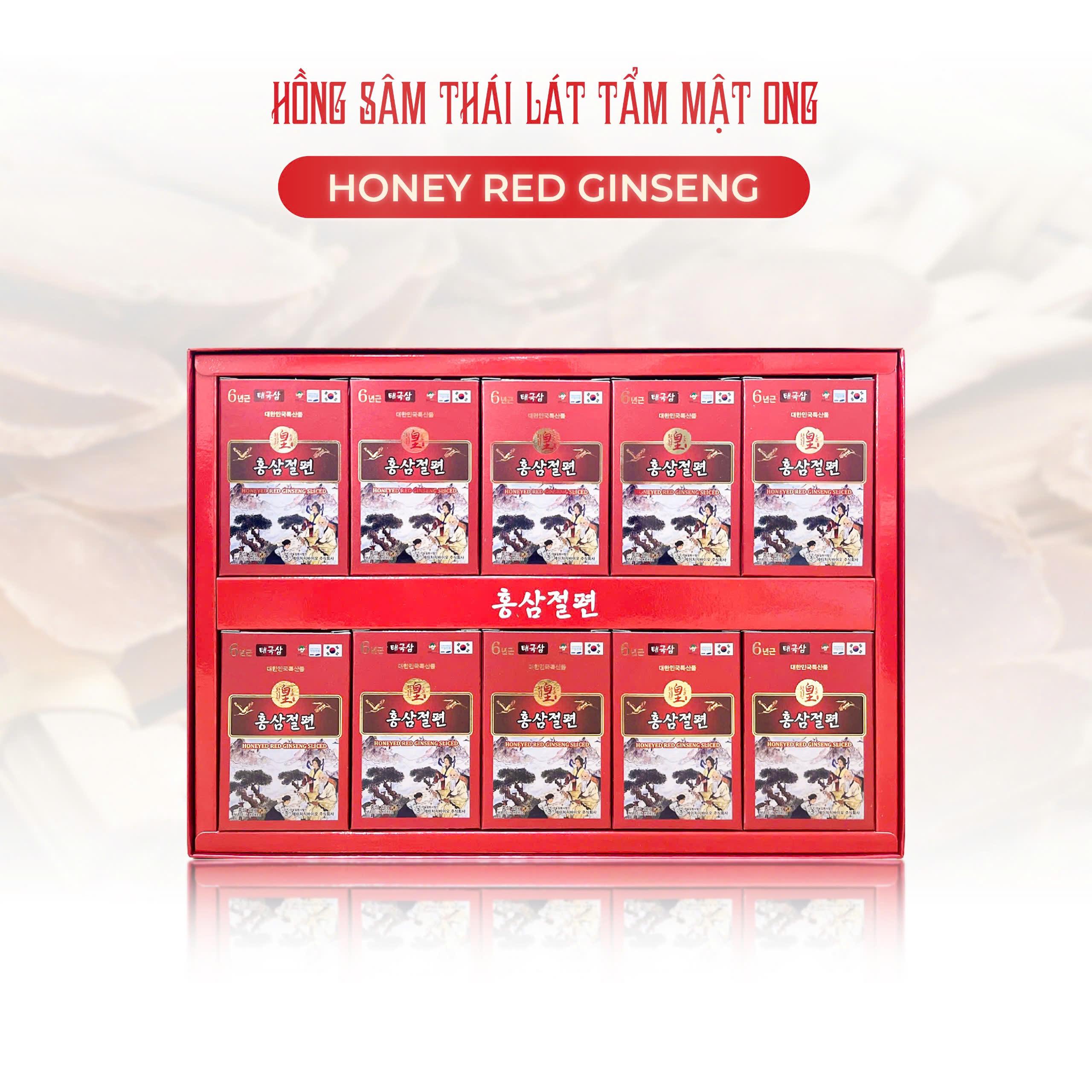 Hồng Sâm Tẩm Mật Ong